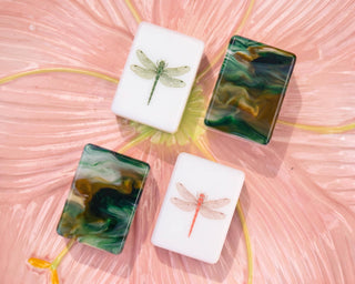 Bloomjong Morning in Giverny Mahjong Tile Set