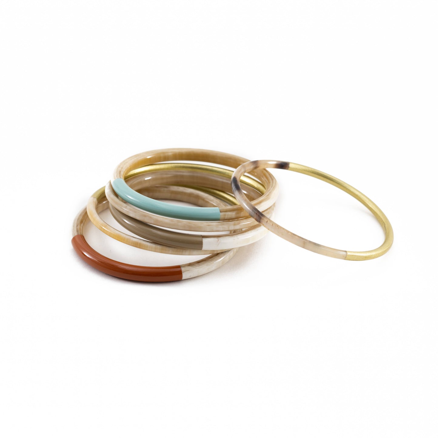 Autumn Metallic Bangle Set