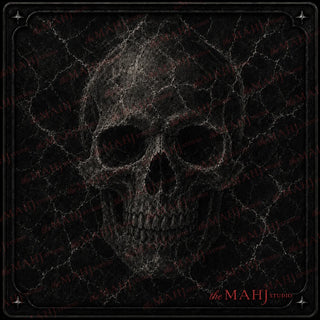 The Haunted Wall Leather Mahjong Mat