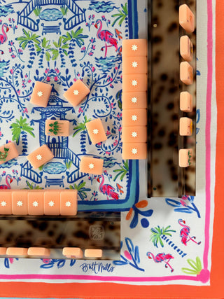 Britt Mills Chinoiserie Neoprene Mahjong Mat