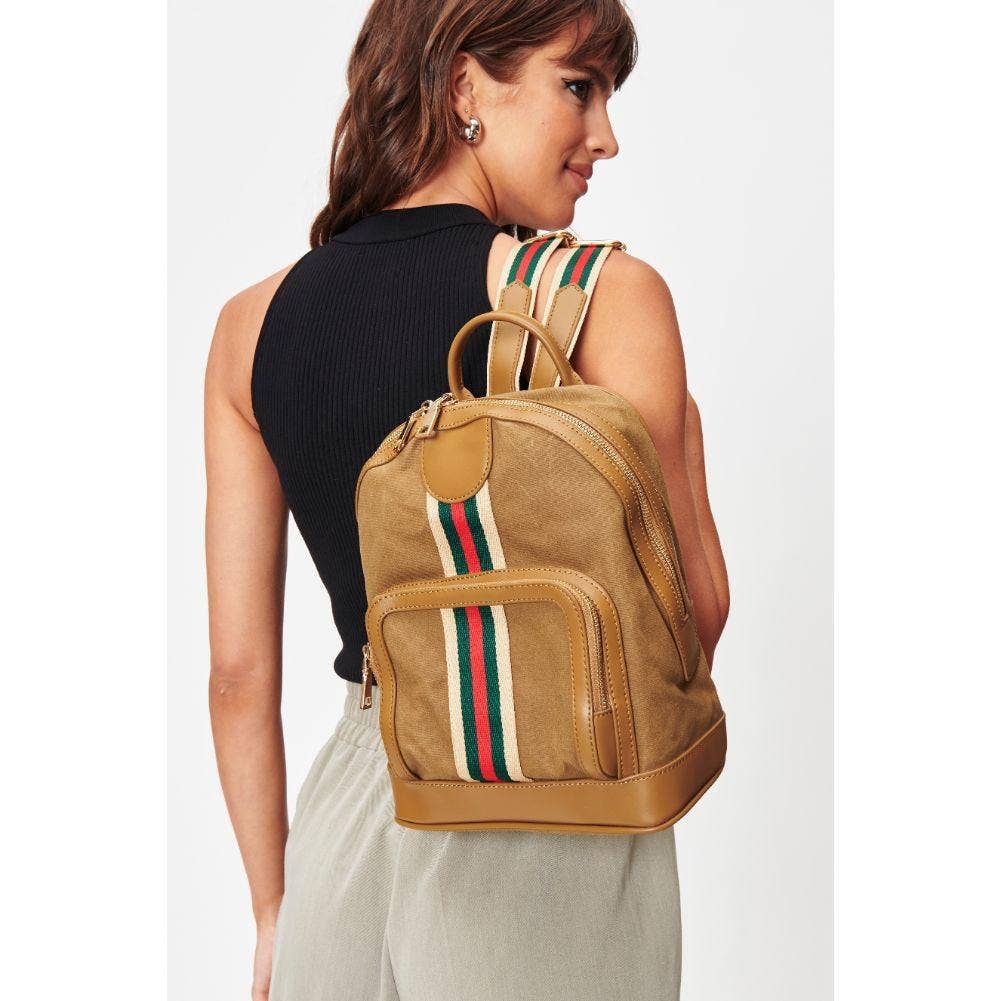 Scarlet Backpack: Tan