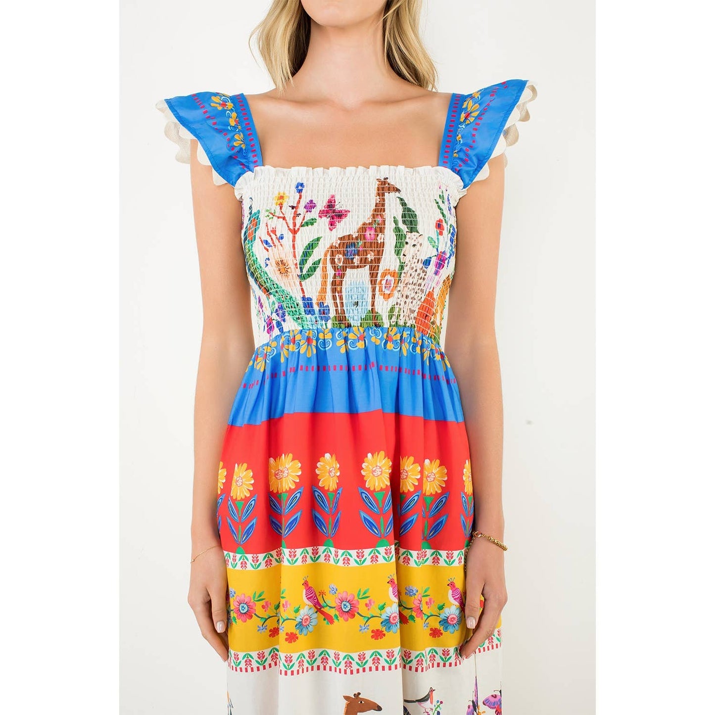 Lisette Animal Print Maxi Dress