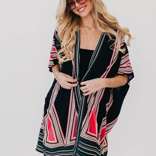 In The City Of Paradise Kimono: Cream