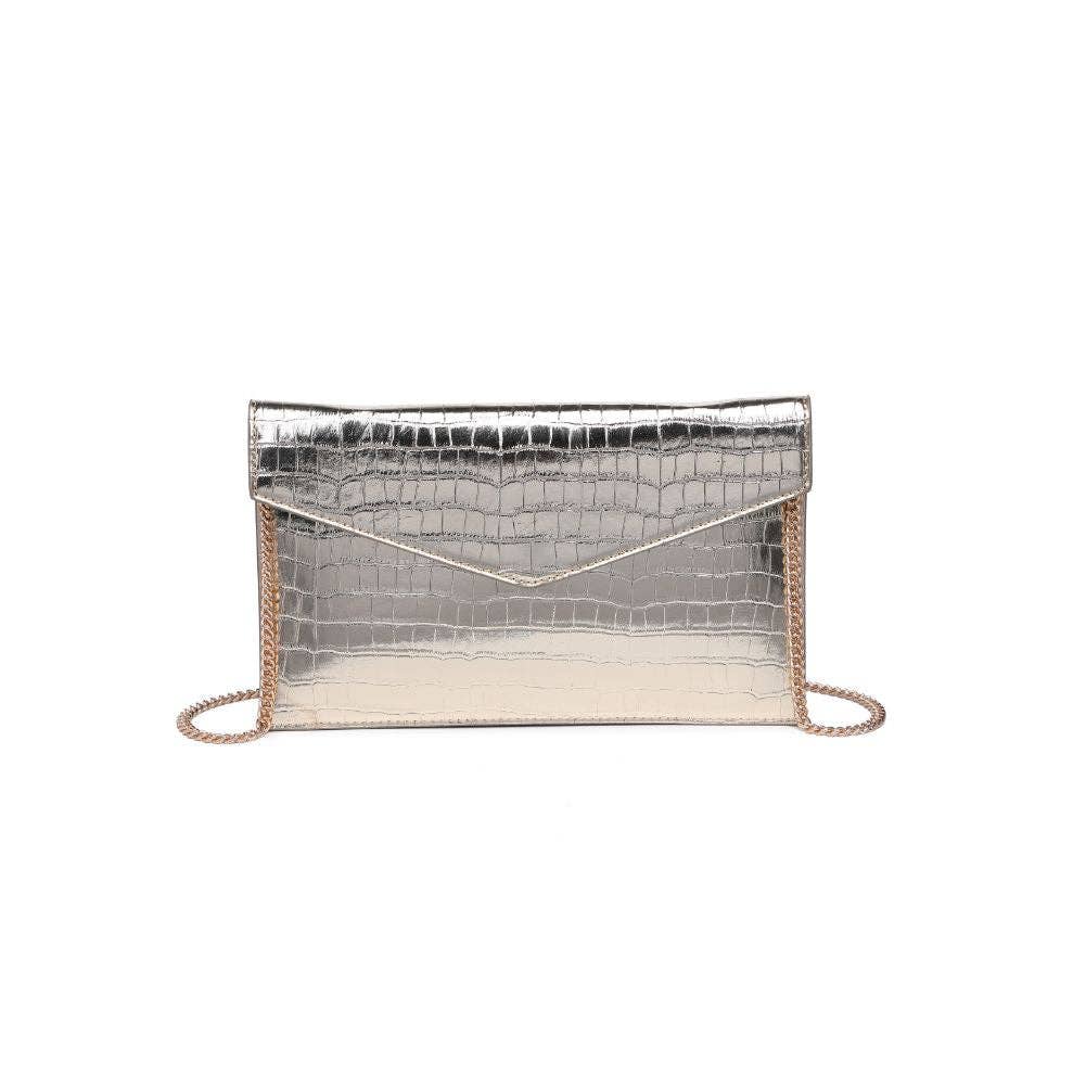 Katniss Clutch: Light Gold