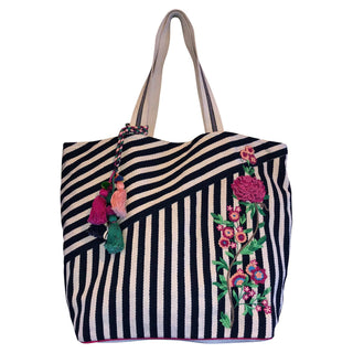 Devon Embroidered Tote