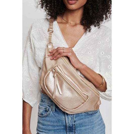 Samira Crossbody Bag: Gold