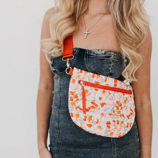 Jolie Puffer Belt Bag: Leopard