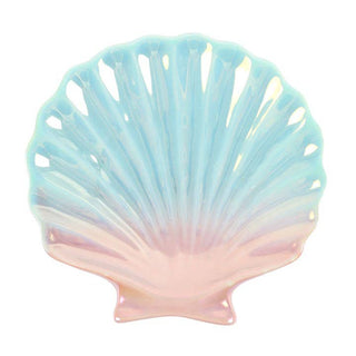 Iridescent Shell Coastal Trinket Dish