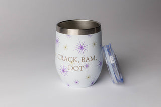 Crack Bam Dot Wine Tumbler