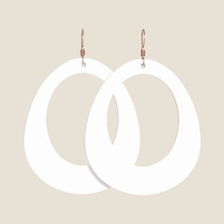 White Willows Earrings
