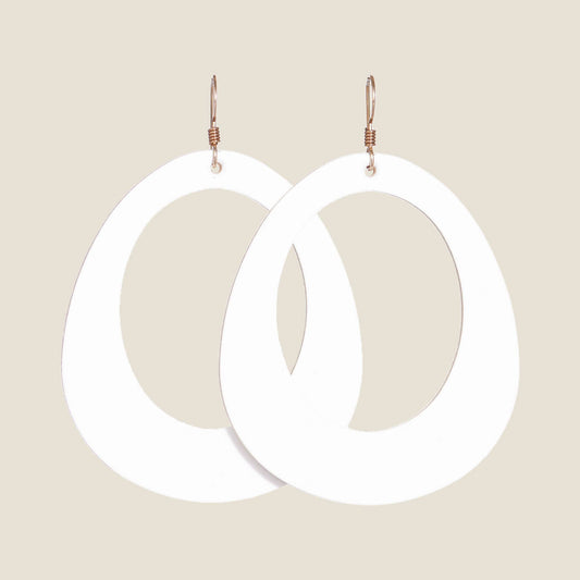 White Willows Earrings