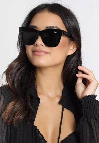 AFTER HOURS - SHINY BLACK  SUNGLASSES