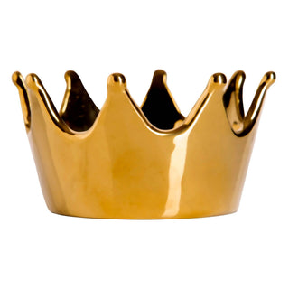 Gold Crown Dice Dish