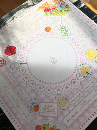 Farmers Market Mahjong Mat | Double-Sided  Mahjong Mat