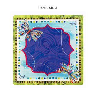 EttaVee "Butterfly" Double-Sided Butterfly Mahjong Mat PREORDER