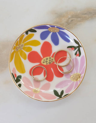 Primary Blooms Dice Dish