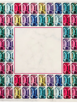 Jewels Please Mahjong Mat