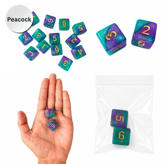 Sparkle Dice - Mahjong Specialty Dice - Gift Ready : Starry Night