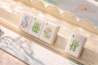 Bloomjong Morning in Giverny Mahjong Tile Set