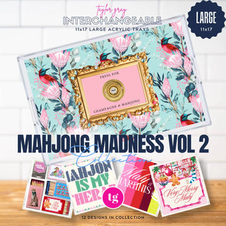 Taylor Gray 11x17 Mahjong Madness Vol 2 Insert Set of 10