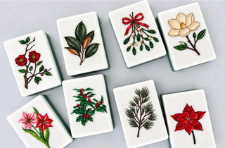 Mary Grace Mahjong Christmas Tile Set