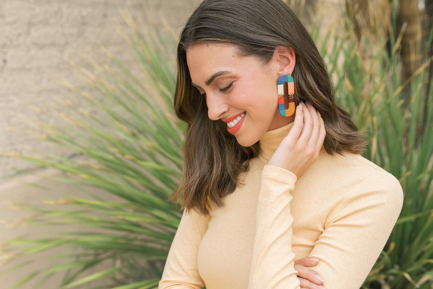 Rancher Oval Earrings