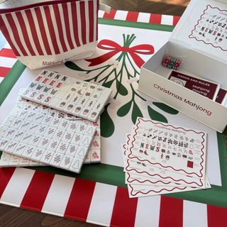 Christmas Kiss Mahjong Tile Set (Preorder)