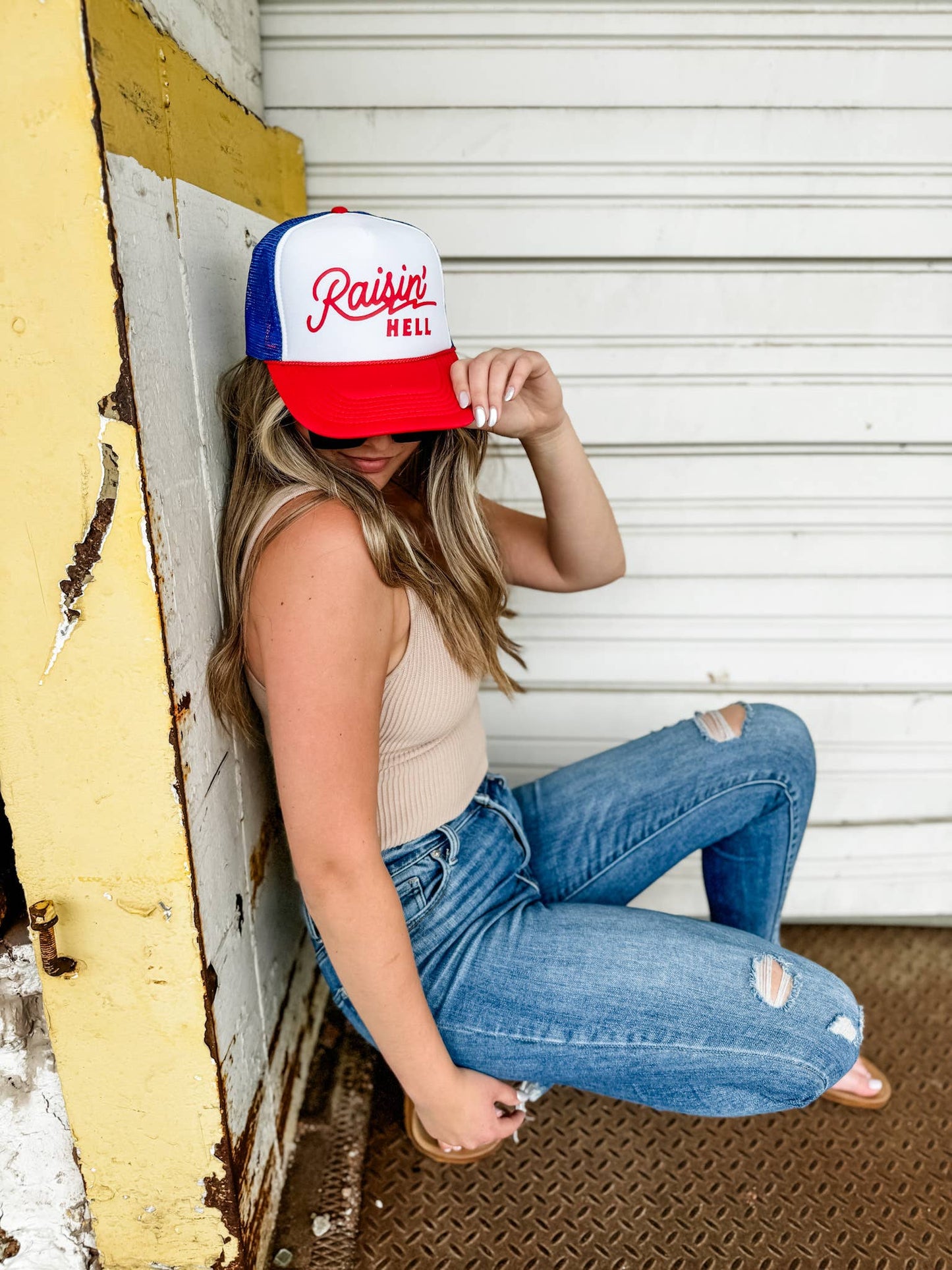 Raisin’ Hell Trucker Hat 