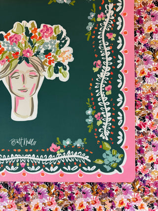 Reba Neoprene Mahjong Mat