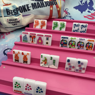 Bespoke The Chalet Mahjong Tiles: Frosty Lilac