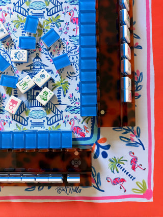 Britt Mills Chinoiserie Neoprene Mahjong Mat