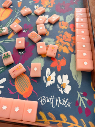 Britt Mills Enchanted Leatherette Mahjong Mat