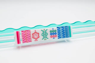 Crystal Prism Blue | Mahjong with Bold Angles and Vibrant Vibes