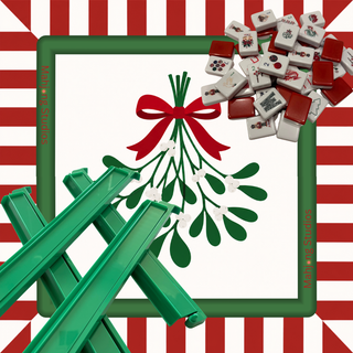 Christmas Kiss Mahjong Tile Set (Preorder)