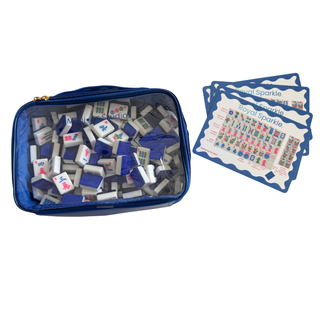 Royal Sparkle Mahjong Tile Set
