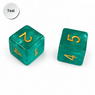 Sparkle Dice - Mahjong Specialty Dice - Gift Ready : Twilight