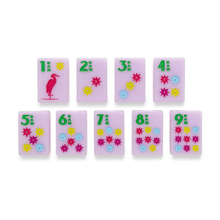 Amahj Signature Engraved Tile Set- Lilac