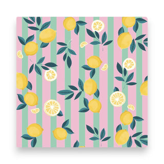 Mahjong Mats - Patterns & Icons: Patterned Mat - Lemon Love