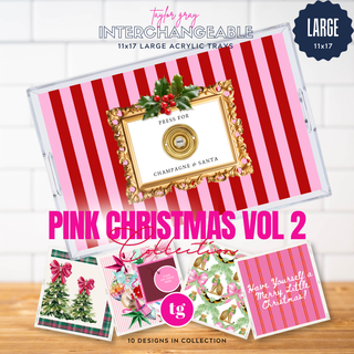 11x17 PINK CHRISTMAS VOL 2 insert set of 10