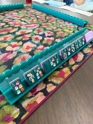 Woodlands Mahjong Society Scalloped Acrylic Racks