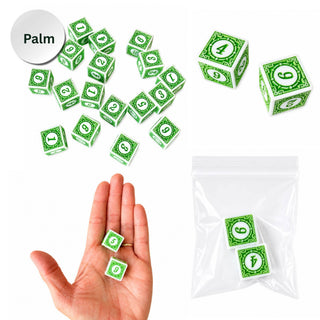 Para"Dice" Mahjong Specialty Dice Gift Ready : Mali-Blue