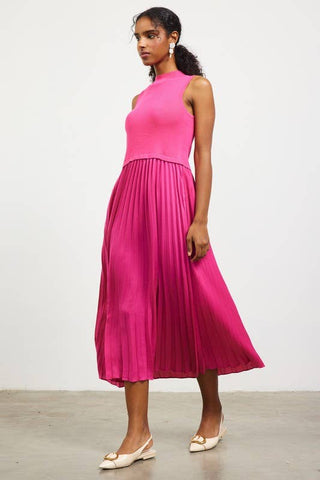 Ana Pleated Dress