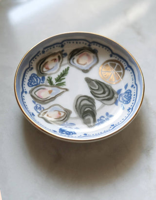 Oysters Dice Dish