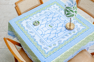 NEW NEOPRENE Hamptons Hydrangea Mahjong Mat