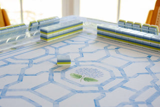 The House of Hydrangea Mahjong Tile Set (Preorder)
