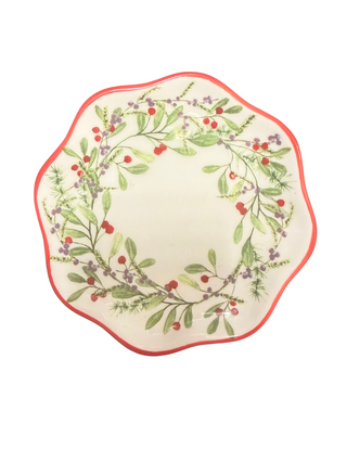 Christmas Wreath Dice Dish