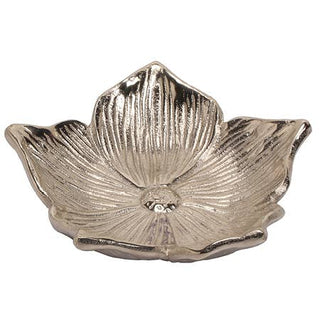 Silver Flower Dice Dish