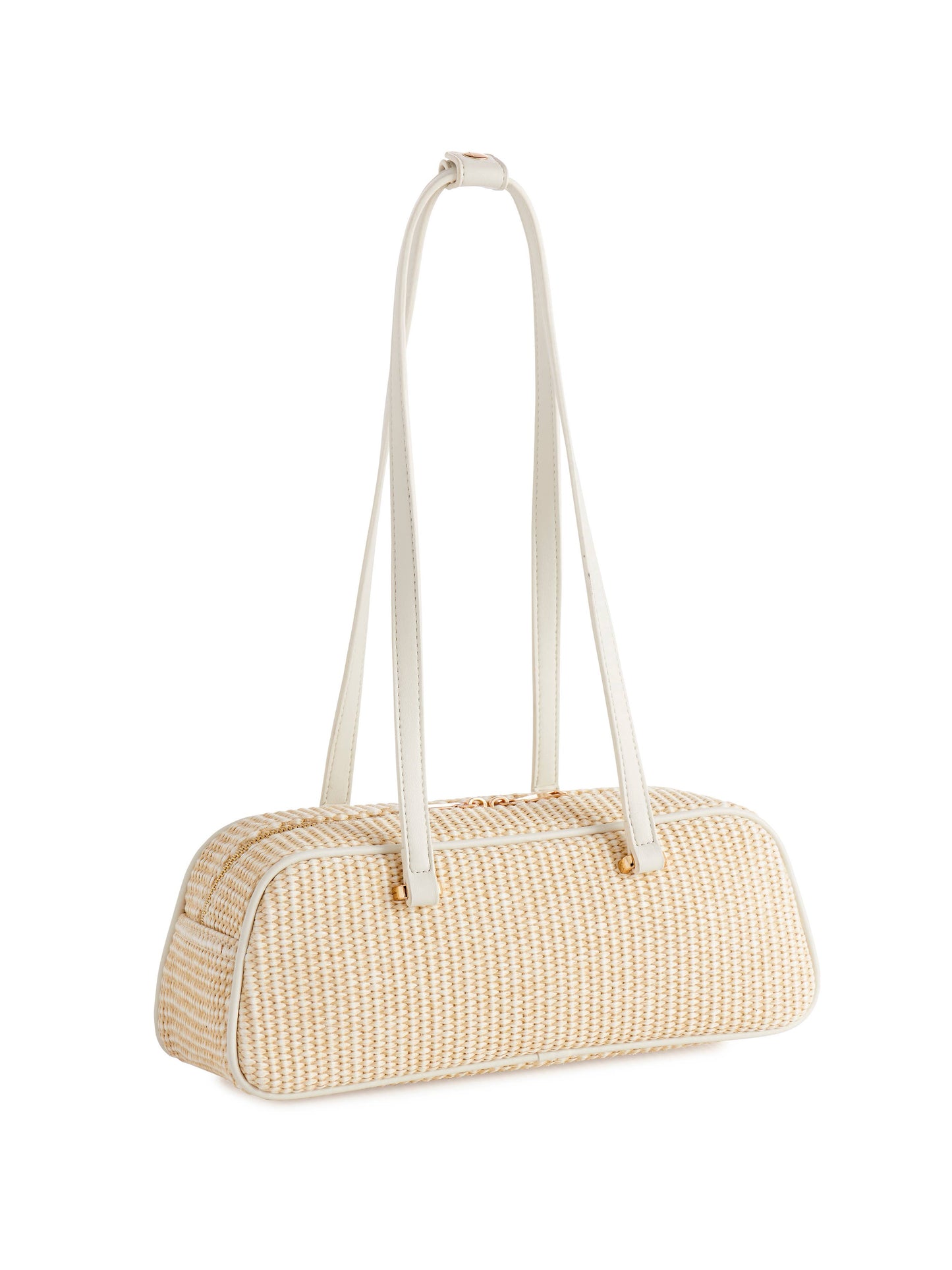 JOSEPHINE SHOULDER BAG: NATURAL