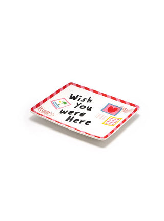 Postcard - "Wish You Were Here" Dice Dish