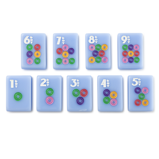 Amahj Signature Engraved Tile Set- Blue